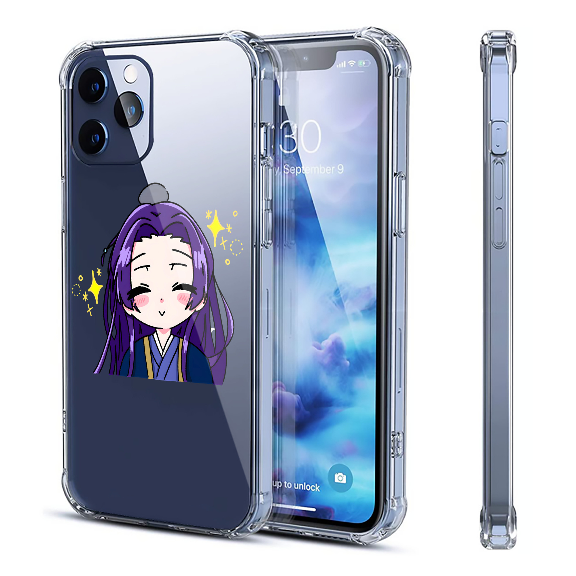 （画像用） 薬屋のひとりごと The Apothecary Diaries 【iPhone 12シリーズ対応】透明スマホケース（クリアソフトケース）